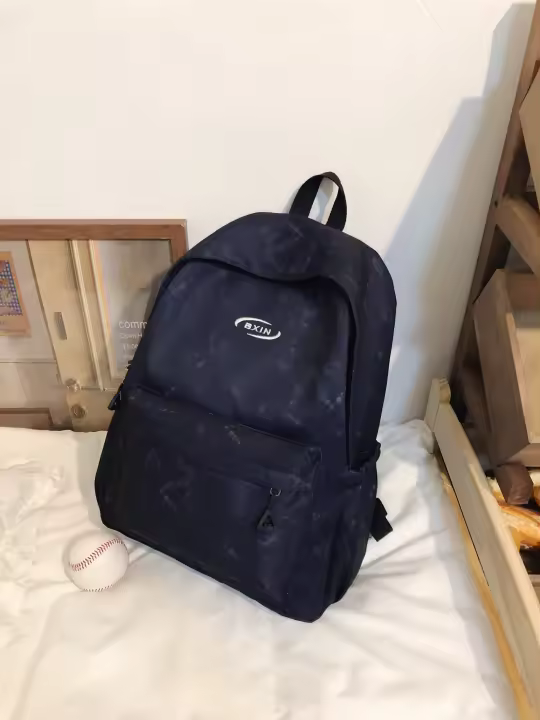 Mochila de Nylon de Alta Gama Moda Callejera Versátil para Estudiantes de Colegio - 1