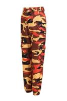 Pantalones de tiro medio para mujer, pantalones Cargo holgados de camuflaje para primavera y otoño, pantalones bombachos cómodos - details 18