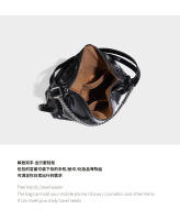 Bolso Bolso de mano multiusos para mujer Bolso de cadena de plata de verano Mochila Bolso de hombro práctico dulce y fresco - details 4