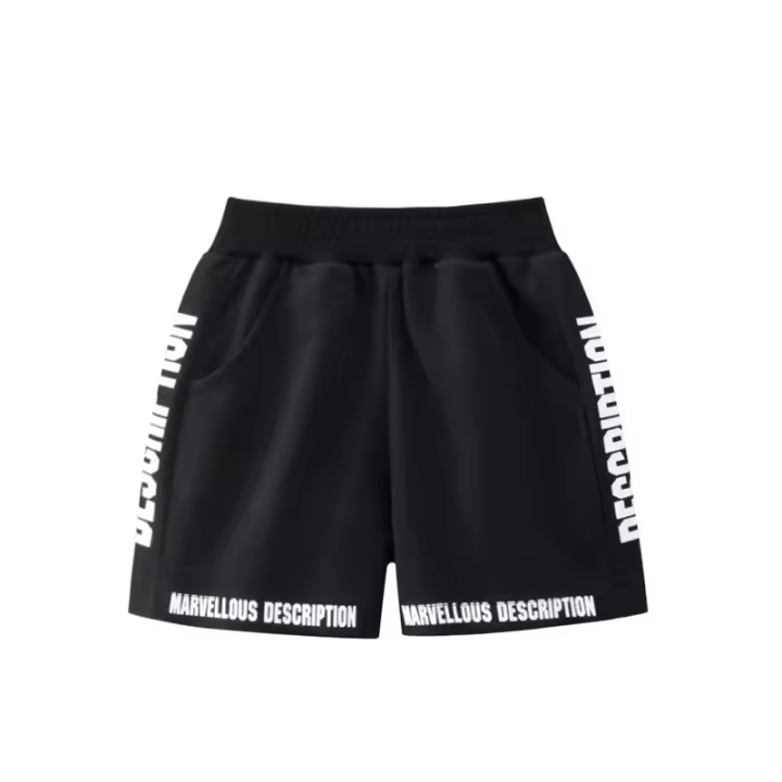 Nueva ropa coreana para niños en verano, pantalones medianos para niños, pantalones para bebés, pantalones cortos para niños - 1