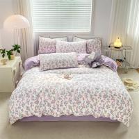 Funda de Edredón con Estilo Floral para Cama Individual 150 Cubiertas de Algodón para Cama de Reina Decoración de Hogar - details 4
