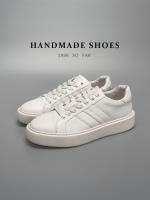 Zapatos de tablero hechos a mano de suela gruesa, ligeros y transpirables, versátiles, pequeños zapatos blancos de gama alta - details 1