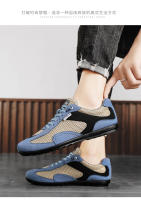 Niche retro malla Forrest Gump zapatos alemán zapatos de entrenamiento de los hombres s 2025 verano nuevo transpirable versátil casual jogging zapatos deportivos - details 3