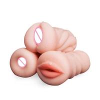 Embalaje privado SEXY masturbación masculina realista 3D labios TPE experiencia suministros para adultos juguete sexual 18+ taza de avión - details 0