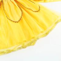 Belle Cosplay Vestido de princesa niñas cumpleaños encanto disfraz niños carnaval fiesta puesta en escena Vestido niños disfraz Vestido - details 10