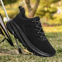 Zapatillas de Correr Antideslizantes de Cuero Nubuck Calzado Deportivo Casual para Hombres - details 11