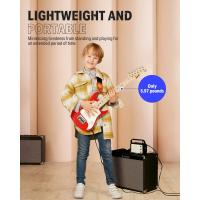 Kit de Guitarra Eléctrica Premium para Principiantes 30 Pulgadas, Estilo ST, Incluye Amplificador, Sintonizador, Capo, Bolsa, Cuerda, Cable (Rojo) - details 6