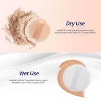 10 piezas de almohadillas redondas para base de maquillaje, cojín de aire, 4 colores, Material de poliuretano de látex, tamaño 6cm - details 3
