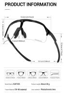KAPVOE Gafas de Ciclismo con Protección UV400 Gafas de Sol Deportivas para Hombres y Mujeres - details 15