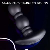 Iatable-juguetes masajeadores de próstata, vibrador potente para hombres y mujeres, tapón Anal, Control remoto inalámbrico, juguete sexual para adultos 18 - details 7