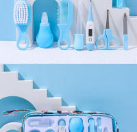 Set de Cuidado para Bebés 10pcs Limpiador de Nariz Herramientas de Seguridad Juego de Higiene para Recién Nacidos Tijeras Cortador de Uñas y Cabello - details 6