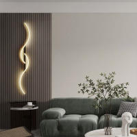 Lámpara De Pared Nórdica Moderna, Luz LED Decorativa Para Sala De Estar - details 1