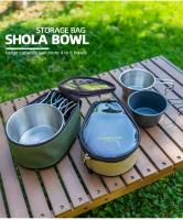 Juego de utensilios de cocina plegables para senderismo, pesca, picnic, barbacoa, utensilios de cocina al aire libre - details 4