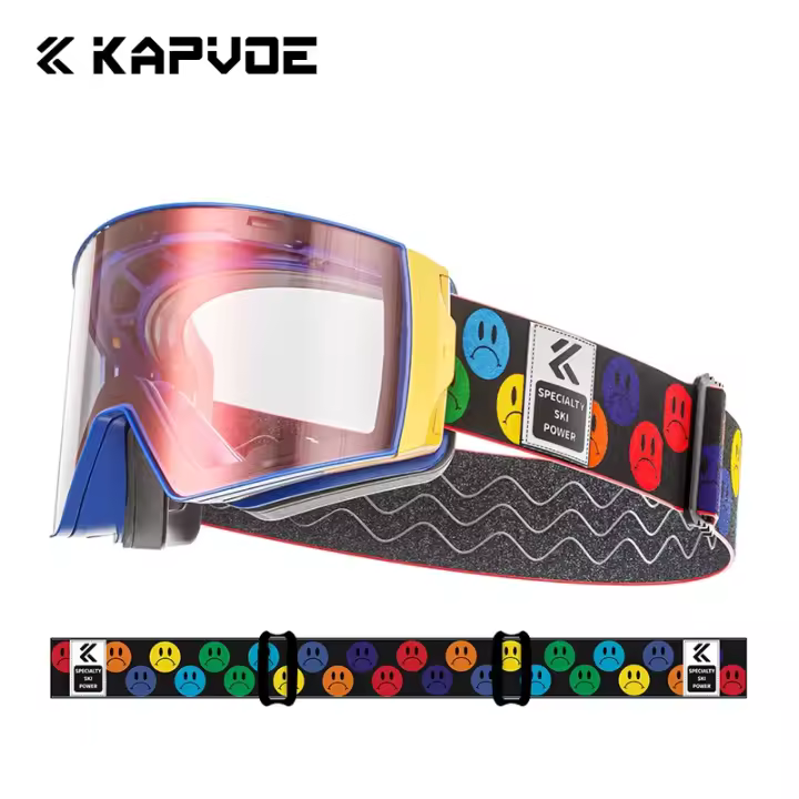 Gafas de Esquí Kapvoe Photochromicas Máscara Anti-Niebla para Hielo y Snowboard Protección UV400 - 1