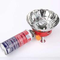Mini calentador portátil para exteriores, quemador de loto para acampar, cocina, calefacción, conector plegable, tarjeta, estufa de gas a prueba de viento - details 4