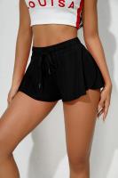 Shorts de yoga cruzados de secado rápido para mujer, pantalones de fitness, baloncesto, maratón, pantalones deportivos para correr - details 23