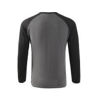Camiseta de manga raglán de talla grande para hombre, primavera, otoño e invierno, informal, de manga larga - details 3