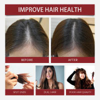 El aceite de ricino nutre e hidrata el cabello, dejándolo suave y brillante, mejorando la sequedad y el encrespamiento. Mascarilla para el cuidado del cabello - details 7
