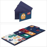 Estantería de Monstruos para Niños 9 Cajas de Tela, Diseño de Monstruos, 70x92,5x30cm, Cajonera para Juguetes, Multicolor, Acero - details 5