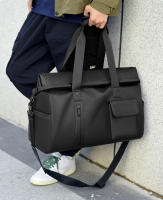 Bolsas de lona deportivas para gimnasio en seco y húmedo, bolsa de viaje para Yoga, bolso de negocios, para acampar al aire libre, senderismo, mochila grande para equipaje para ordenador portátil - details 4