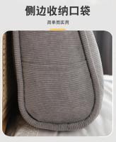 Cojín de Descanso de Cama Triangular Suave Almohada de Lectura Grande con Almohada de Espalda para Adultos - details 7