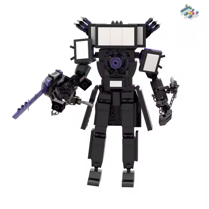 Personaje de TV Titan de tercera generación, juguete de bloques de construcción - 1