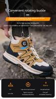 Zapatos de Seguridad para Hombres Botas de Trabajo Indestructibles con Punta de Acero - details 13