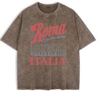 Camiseta Casual de Verano para Mujer Algodón Cinturón, Cuello Redondo, Manga Corta - details 63