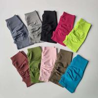 Shorts Deportivos de Yoga para Mujeres Ouwu Leggings Morados, Cintura Alta, Levantamiento de Glúteos, Secado Rápido para Correr - details 9