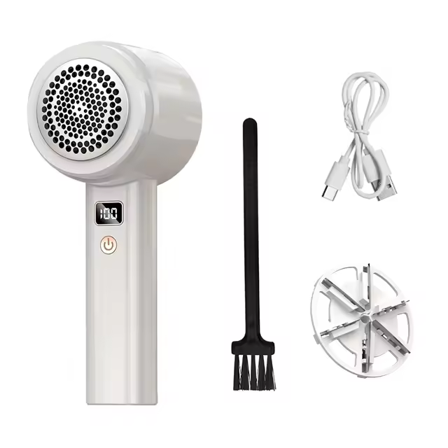 Removedor de pelusa para ropa, Afeitadora eléctrica de tela, eliminador de pellets de pelusa recargable M8 - 1