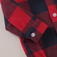 Rompeveranos Para Bebé Niño 0-18 Meses Rojo Rayado Con Mangas Largas Bodysuit Moda Primavera/Otoño Traje Completo Para Bebé - details 5