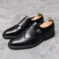 Zapatos de vestir para hombre, diseño italiano de moda de Cow Ford, zapatos de cuero nuevos 2022 - details 11