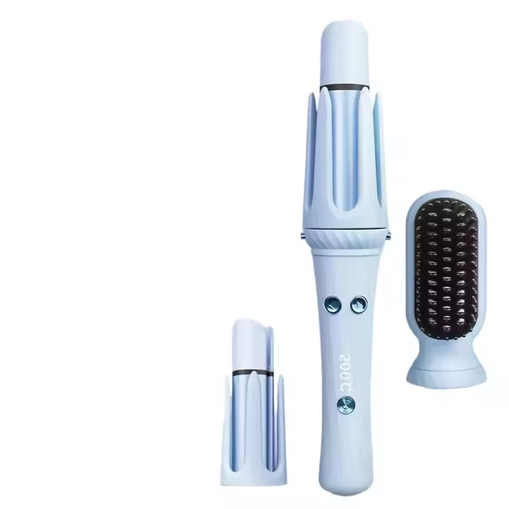 Rizador 3 en 1 Nuevo Cambio de Cabeza Interruptor de Cabeza Largo Rizado Multifuncional para Cabello Liso Artéfacto de Cabello Rizado para Dormitorio Perezoso - 1