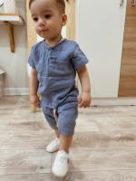 Conjunto De Ropa Para Bebés De Algodón 2 Piezas Vestimenta Infante Niño Y Niña Ropa De Verano Suave Con Romper Y Camiseta Para Bebés Recién Nacidos Y Niños Pequeños - details 28