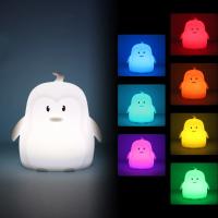 Lámpara LED Mini de Dibujos Animados Luz Nocturna RGB Portátil Silicona - details 16