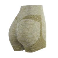 Pantalones cortos de Yoga de cintura alta para mujer, ropa deportiva para Fitness, levantamiento de glúteos, gimnasio, correr - details 8