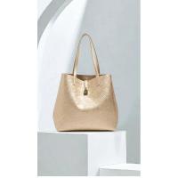 CH Vintage Color puro cubo letras clásicas viajero de gran capacidad bolso de mujer bolso de impresión Simple mochila de lujo de alta gama - details 0