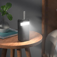 Batería Externa HOCO J86 40000 ~ 60000mAh 22,5 W + PD20W + QC3.0 tipo-c * 1 USB * 2 iluminación LED - details 7