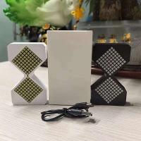 Lámpara de escritorio de carga USB inalámbrica aprendible electrónica con temporizador 3D luz nocturna LED de reloj de arena - details 2