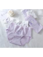 Ropa interior cómoda para niña, calzoncillos de algodón suave para niña, helado, paquete de 5 - details 16