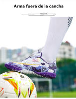 Zapatos de fútbol versátiles, uñas rotas TF, césped artificial para campos deportivos, entrenamiento de competición, antideslizante y transpirable - details 14