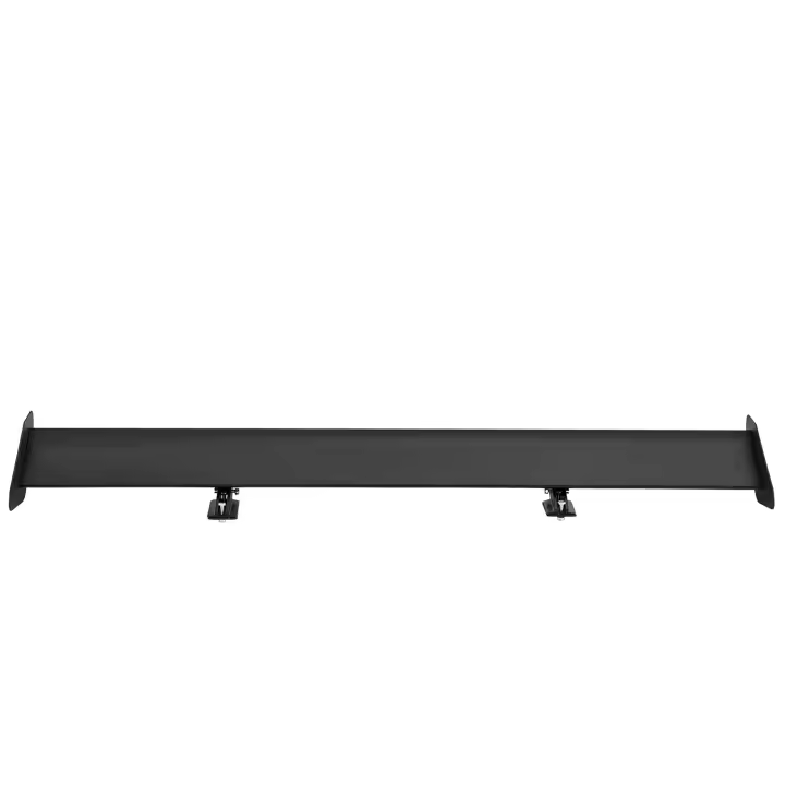 SucceBuy Alerón de coche de 43,3 pulgadas, ala trasera de aluminio ajustable universal para carreras BGW/JDM Drift, diseño negro elegante - 1