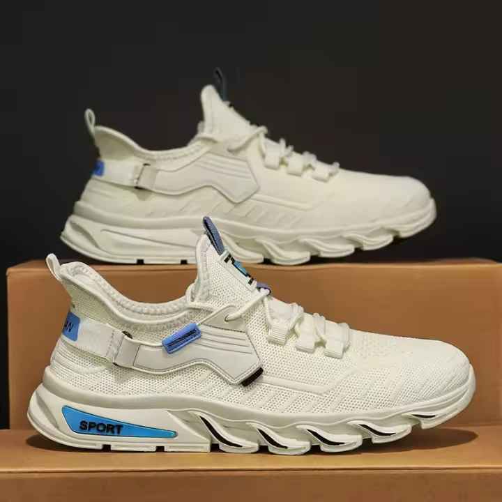 Zapatillas de deporte de ocio versátiles para hombre, zapatos deportivos ligeros y cómodos para caminar, zapatos de moda de alta calidad, calzado masculino - 1