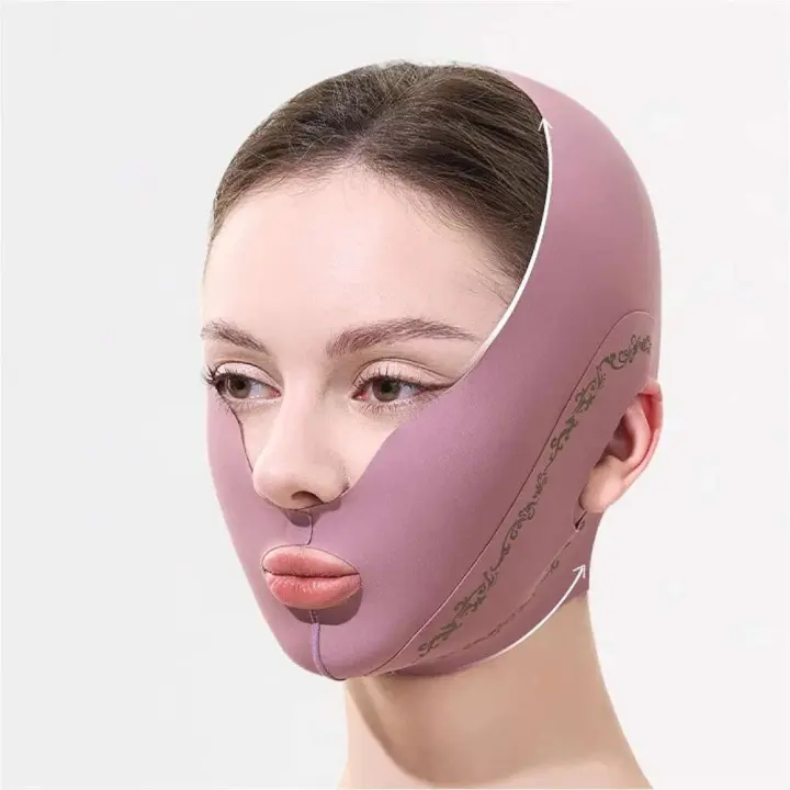 Vende adelgazante mejorado, moldeador de cara en V, cinturón para levantar mejillas y barbilla, banda antiarrugas, correa de masaje facial, herramientas para el cuidado de la piel - 1