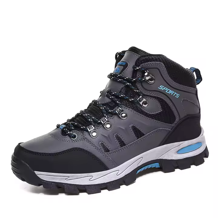 Zapatos de senderismo impermeables para hombre, calzado de senderismo ligero para caminar al aire libre, senderismo y rastreo - 1