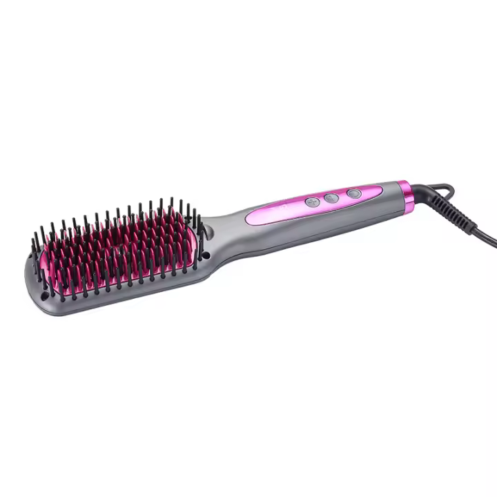Alisador de Cabello Eléctrico Portátil Herramienta de Belleza para el Cuidado del Cabello para Pelo Liso y Esponjoso - 1