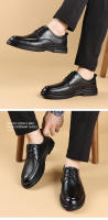 Zapatos Casuales de Negocios para Hombres de Piel de Oveja de Vanguardia - details 15