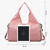 Bolso de hombro de tela Oxford para mujer, bolsa de fitness para yoga de gran capacidad, nueva bolsa deportiva sencilla - details 0