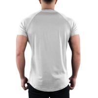 Camiseta de Algodón con Cuello Redondo y Manga Corta Ideal para Entrenamiento de Fitness y Correr - details 12
