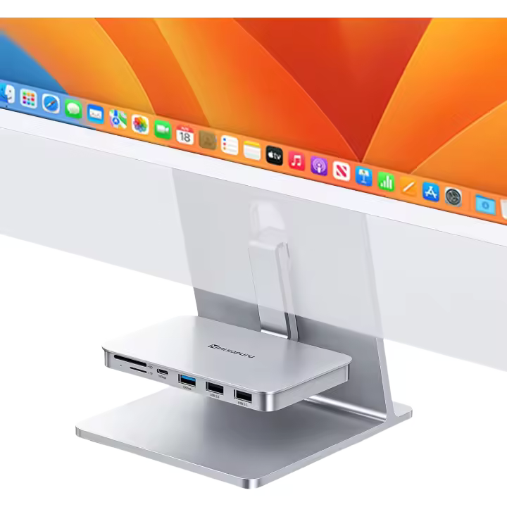 Minisopuru USB Hub para iMac 2021/2023 Interfaz Hardware de USB-C de Alta Velocidad 10Gbps - 1